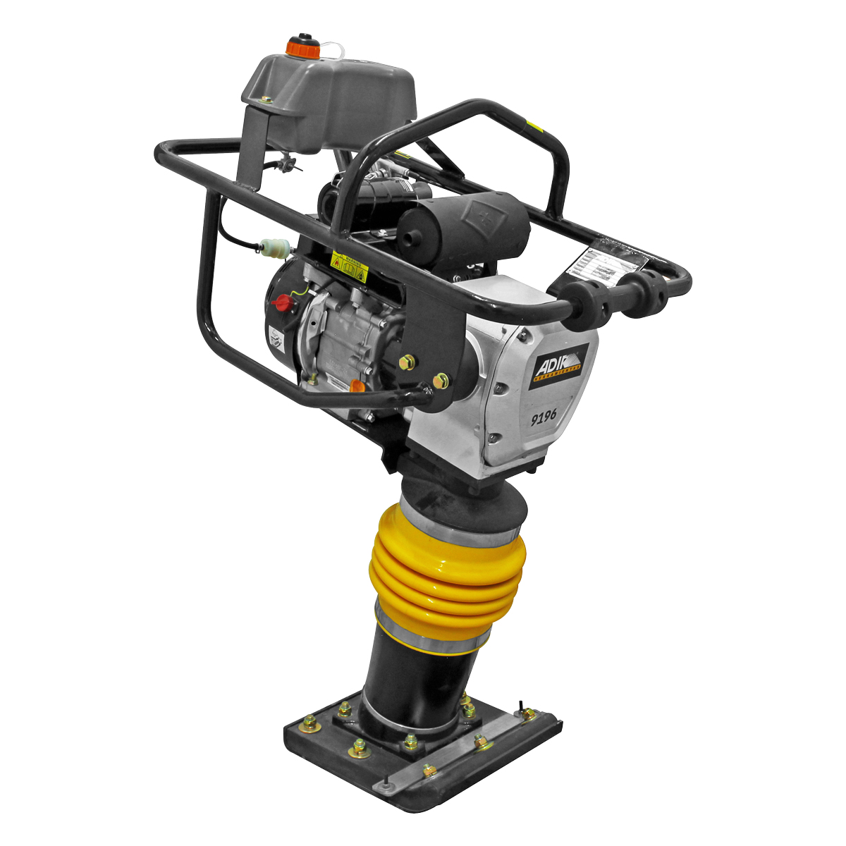 Bailarina compactadora con motor a gasolina, 6.5 HP 9196 Adir