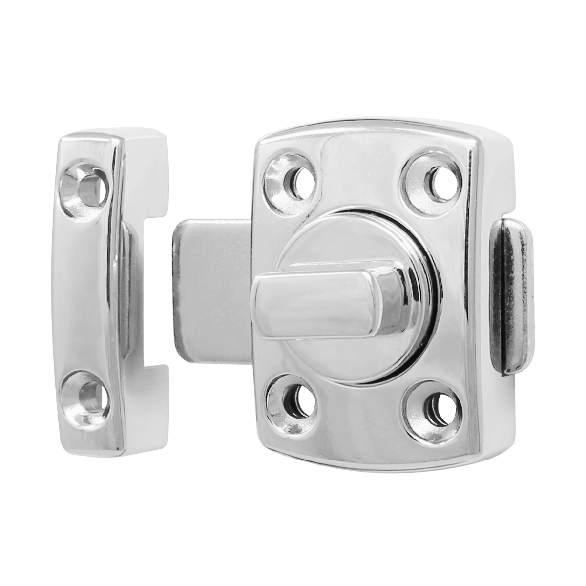 Cerrojo para vestidor 41 x 40 mm cromo 9.4140.01 Soprano