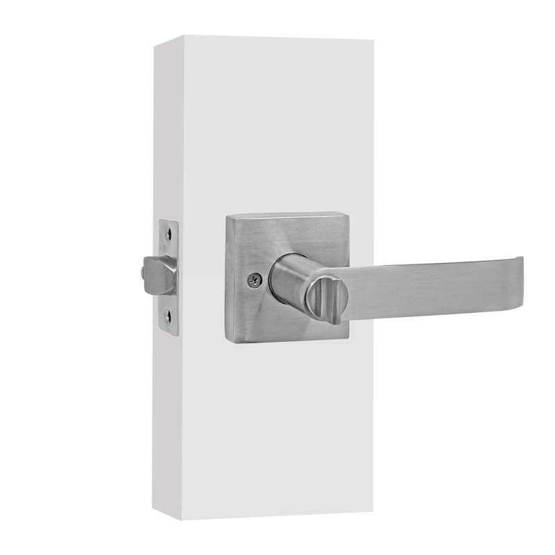 Cerradura de manija para recámara Niquel Satinado Iguazú Yale