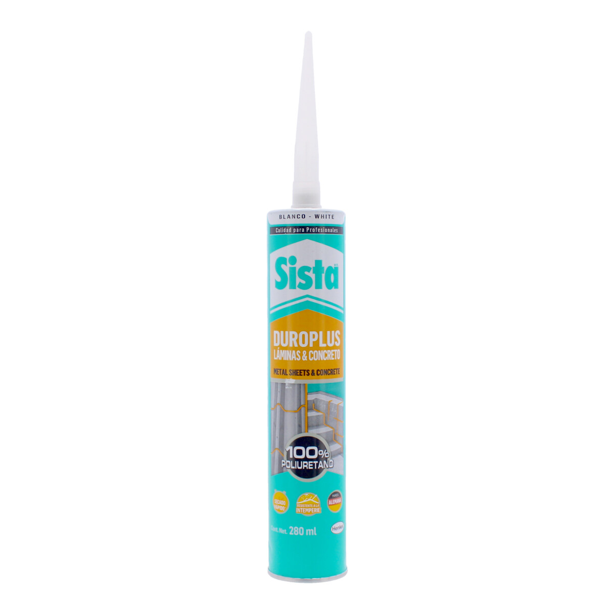 Duroplus P-800 de 280 ml blanco Sista